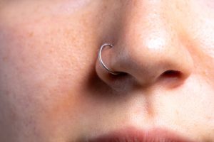 nose piercing care